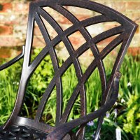 Vista previa: April_Self_Assembly_Metal_Garden_Chair_Cast_Aluminium_6