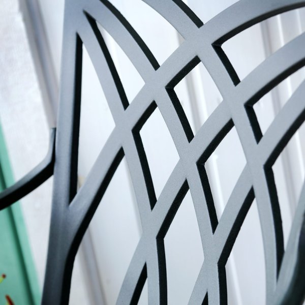 Silla de jardín en aluminio APRIL (automontaje)