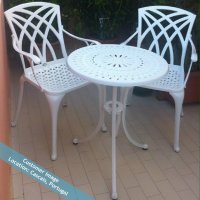 Vista previa: White_Eve_Bistro_Table_Cast_Aluminium_Garden_Furniture_4