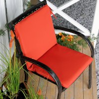 Vista previa: Terracotta garden chair high back cushion 12