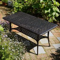 Rectangular_Cast_Aluminium_Metal_Garden_Furniture_Side_Table_1