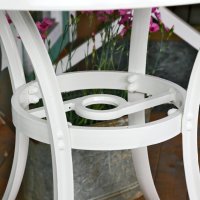 Vista previa: Mesita JILL - Blanco (2 sillas)